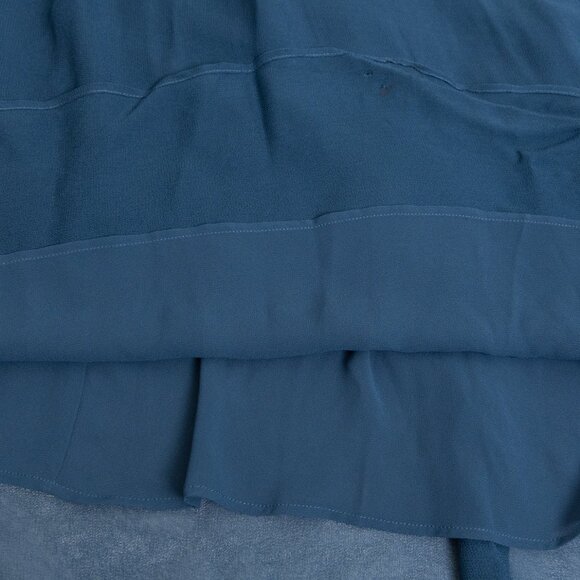 Ciao Lucia Giselle Dress Chiffon Jersey Maxi Black Blue - Picture 12 of 16